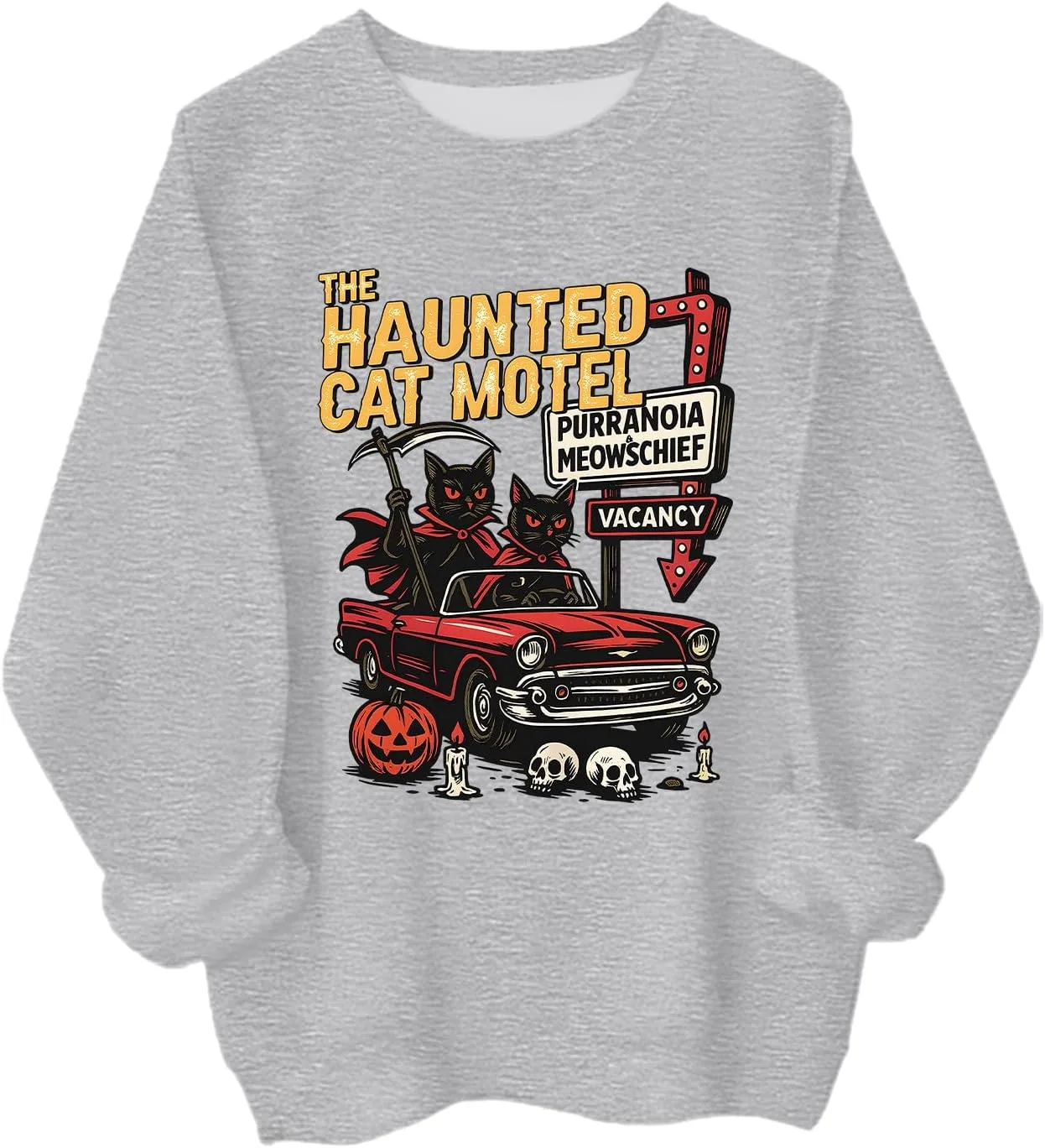 Толстовка Haunted Cat Motel
Толстовка Haunted Cat Motel