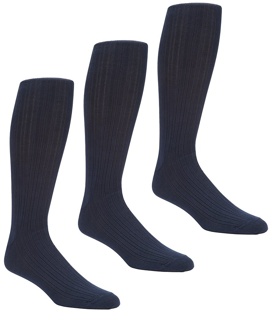 Однотонные классические носки длиной выше икры Gold Label Roundtree & Yorke, 3 пары, синий
Однотонные классические носки длиной выше икры Gold Label Roundtree & Yorke, 3 пары, синий