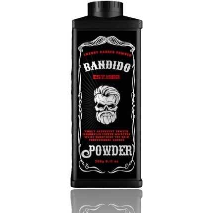 Bandido Luxury Barber Powder, увлажняющая, разглаживающая, против раздражения, профессиональная пудра для тела, 260 г
Bandido Luxury Barber Powder, увлажняющая, разглаживающая, против раздражения, профессиональная пудра для тела, 260 г