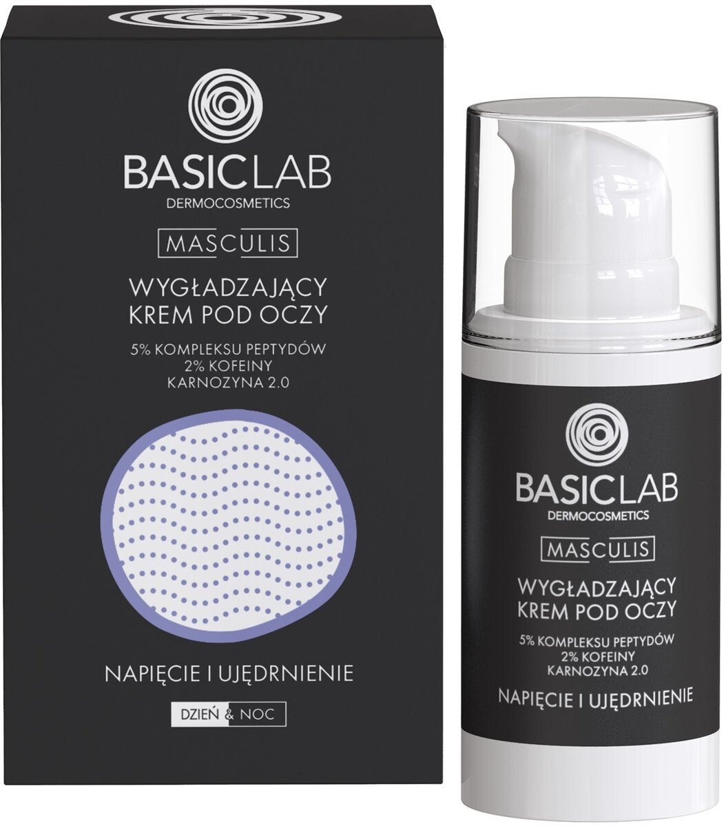 BasicLab, Крем для глаз для мужчин, Разглаживание морщин | Емкость: 15 мл
BasicLab, Крем для глаз для мужчин, Разглаживание морщин | Емкость: 15 мл