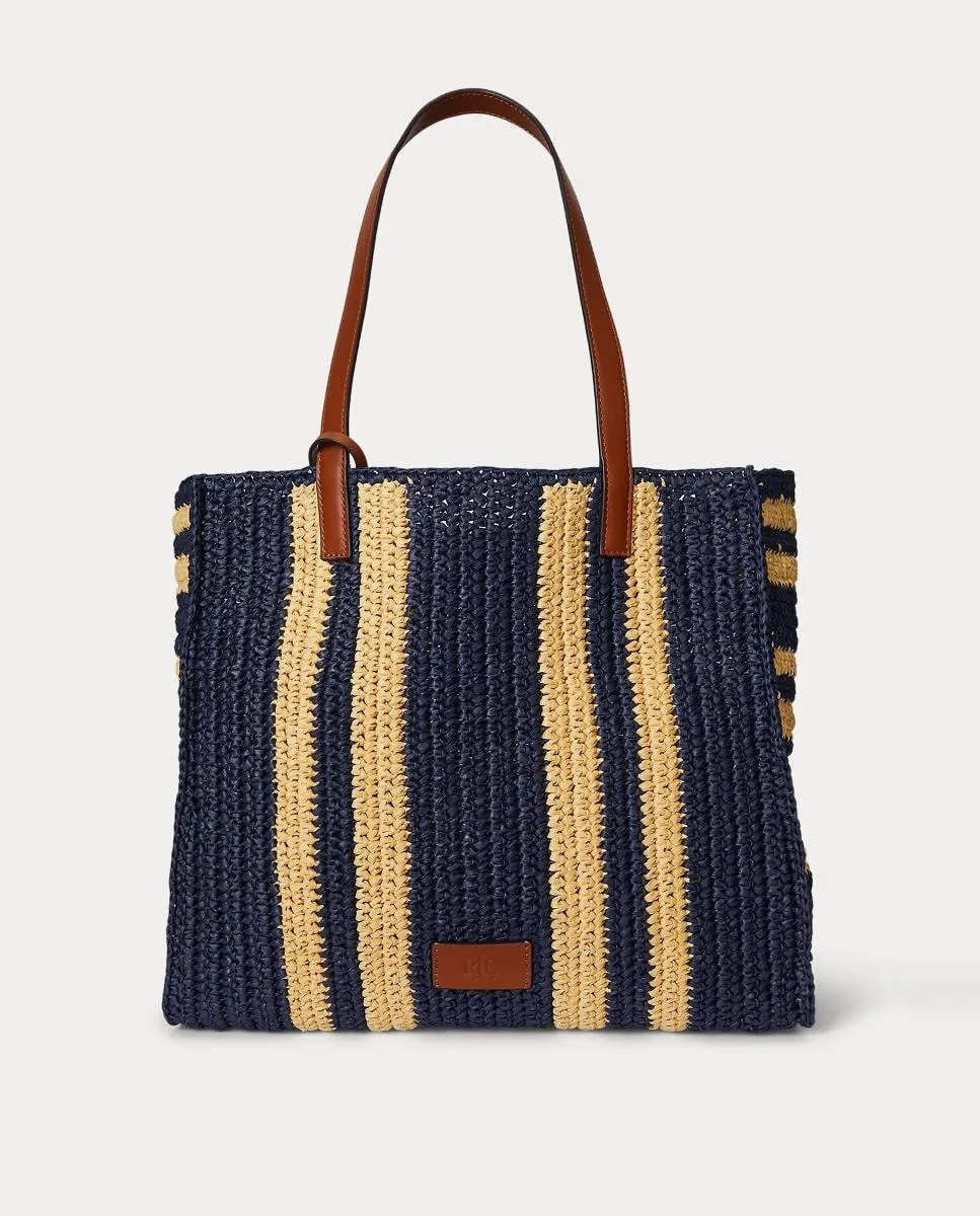 Большая женская сумка тоут Wilow из рафии Lauren, темно-синий
Большая женская сумка тоут Wilow из рафии Lauren, темно-синий