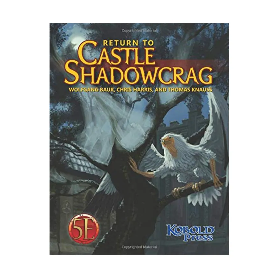 Return to Castle Shadowcrag, 5th Edition Dungeons & Dragons (Kobold Press), мягкая обложка
Return to Castle Shadowcrag, 5th Edition Dungeons & Dragons (Kobold Press), мягкая обложка