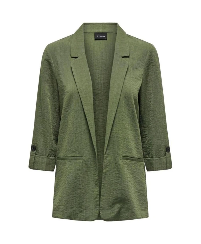 Зеленый вискозный блейзер с лацканами, пиджак Only, зеленый
Зеленый вискозный блейзер с лацканами, пиджак Only, зеленый