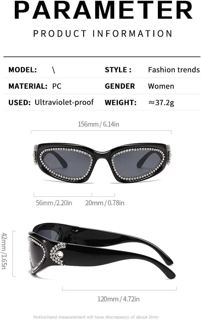 Декоративные солнцезащитные очки в мотоциклетном стиле с инкрустацией бриллиантами, спортивные очки для езды на велосипеде на открытом воздухе Gksbnck, C1
Декоративные солнцезащитные очки в мотоциклетном стиле с инкрустацией бриллиантами, спортивные очки для езды на велосипеде на открытом воздухе Gksbnck, C1