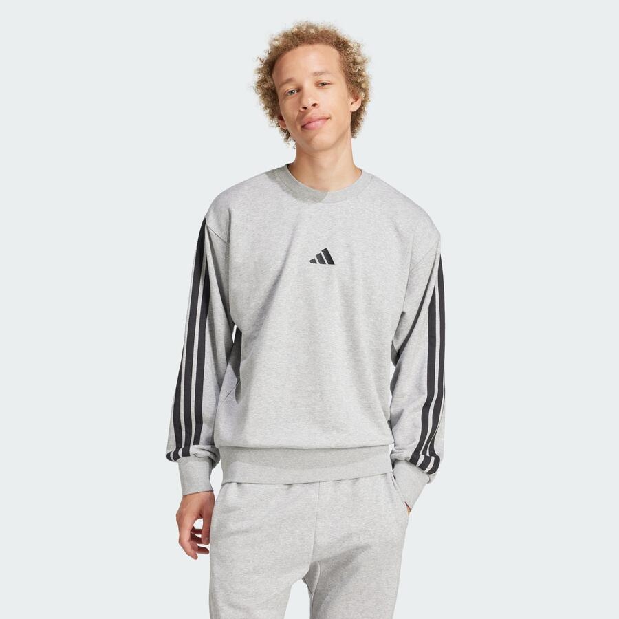 ADIDAS Толстовка Essentials с тремя полосками из французского трикотажа
ADIDAS Толстовка Essentials с тремя полосками из французского трикотажа