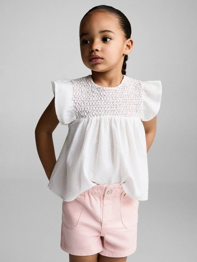 Детские шорты Pepi из хлопка Mango
Детские шорты Pepi из хлопка Mango