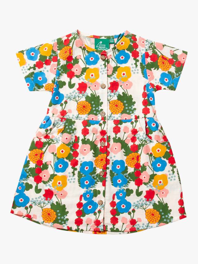 Детское платье с коротким рукавом флора и фауна Little Green Radicals, разноцветный
Детское платье с коротким рукавом флора и фауна Little Green Radicals, разноцветный