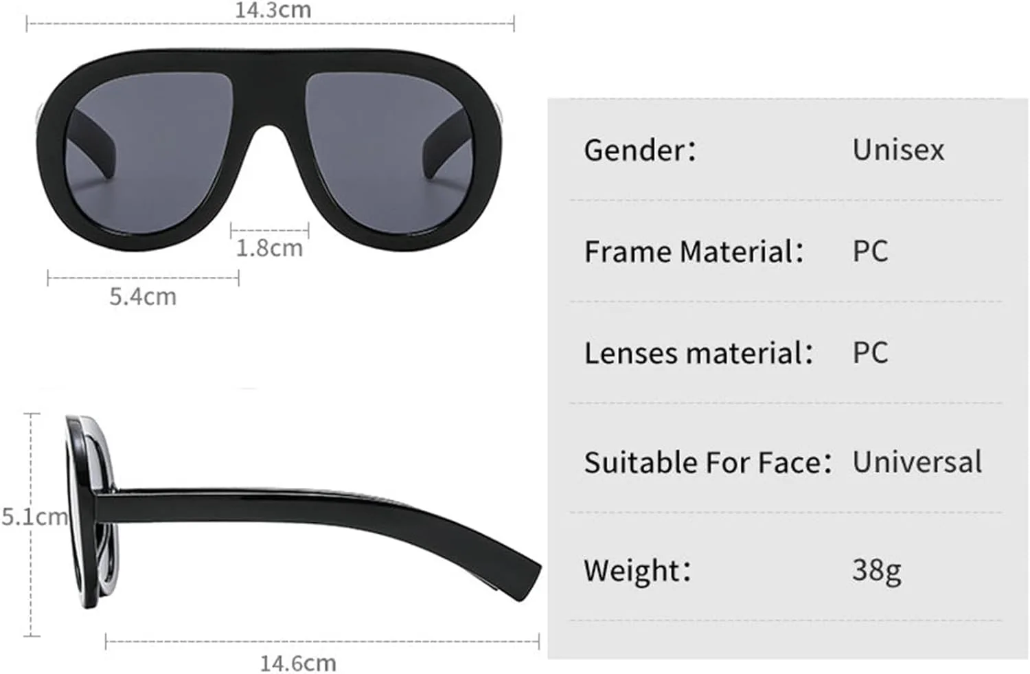 Willochra Большие солнцезащитные очки-пилот для женщин, модные, классические, в стиле ретро, мужские солнцезащитные очки, защитные очки, популярные F25, White
Willochra Большие солнцезащитные очки-пилот для женщин, модные, классические, в стиле ретро, мужские солнцезащитные очки, защитные очки, популярные F25, White