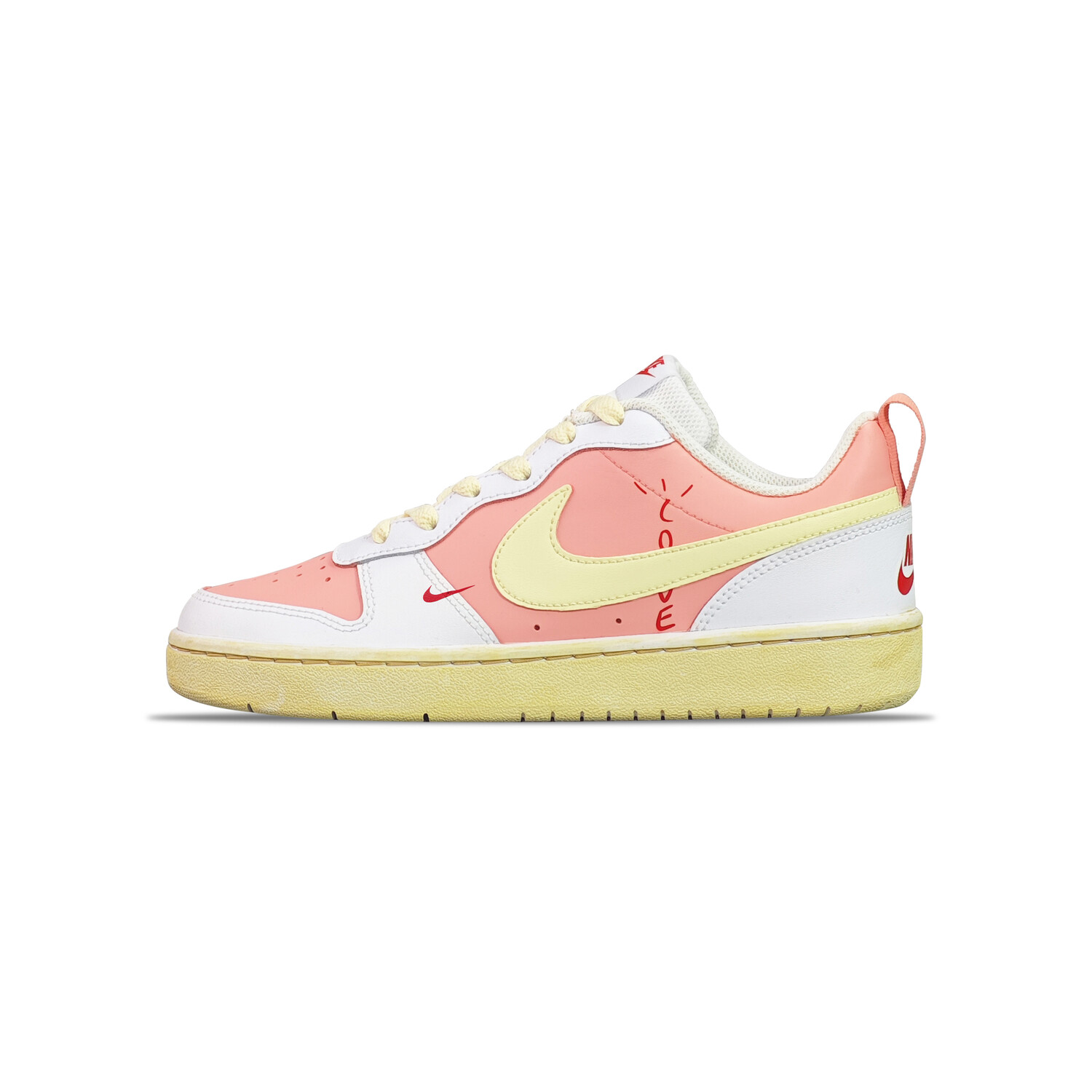 Кроссовки Nike Court Borough Skateboarding Shoes Women's Low-top Pink/Yellow, розовый
Кроссовки Nike Court Borough Skateboarding Shoes Women's Low-top Pink/Yellow, розовый