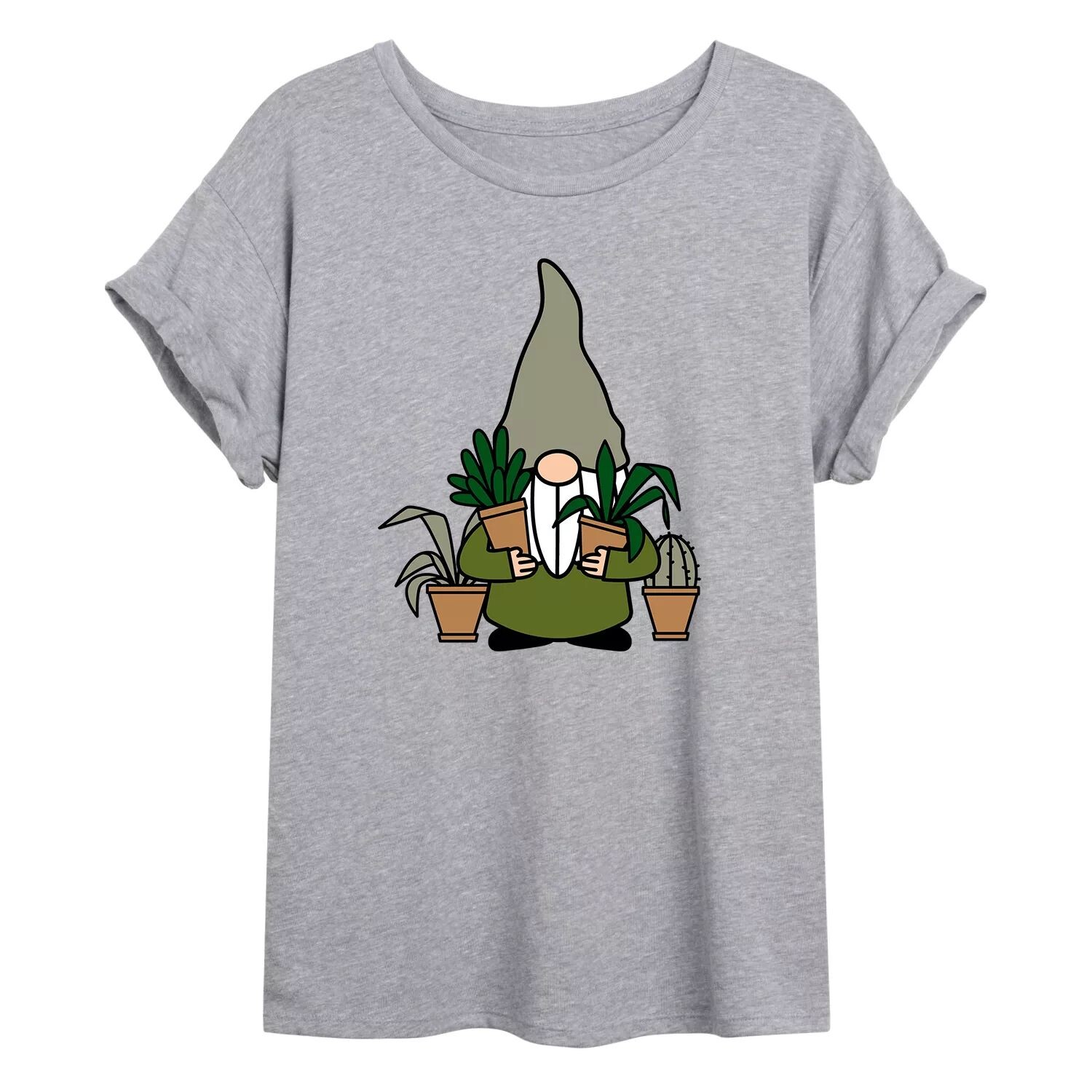 Детская футболка большого размера с рисунком «Гном» и растениями Licensed Character
Детская футболка большого размера с рисунком «Гном» и растениями Licensed Character