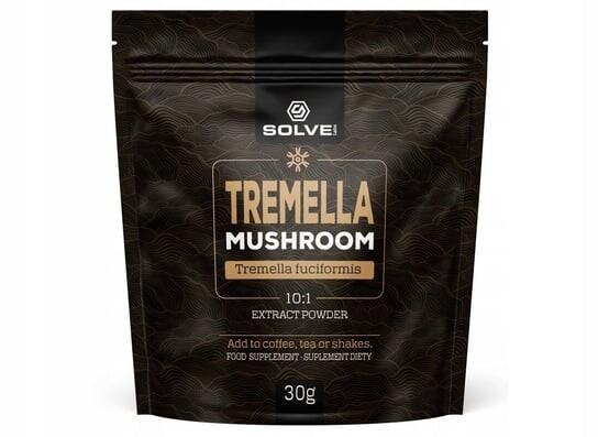 Solve Labs, Сильный экстракт гриба тремелла 10:1, 100 г
Solve Labs, Сильный экстракт гриба тремелла 10:1, 100 г