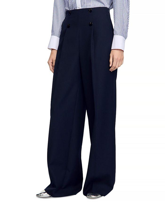 Брюки к костюму Sandro, синий
Брюки к костюму Sandro, синий