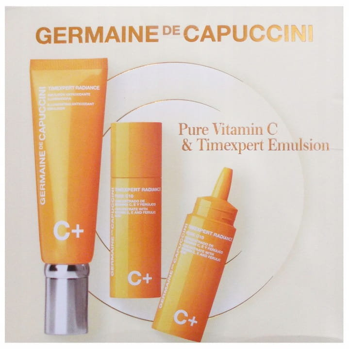 Germaine De Capuccini Pure Vitamin C & Timeexpert Radiance Emulsion 15 мл/50 мл - Набор
Germaine De Capuccini Pure Vitamin C & Timeexpert Radiance Emulsion 15 мл/50 мл - Набор
