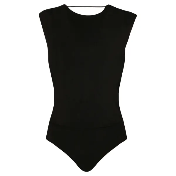 Боди стандартной формы Patrizia Pepe, черный
Боди стандартной формы Patrizia Pepe, черный