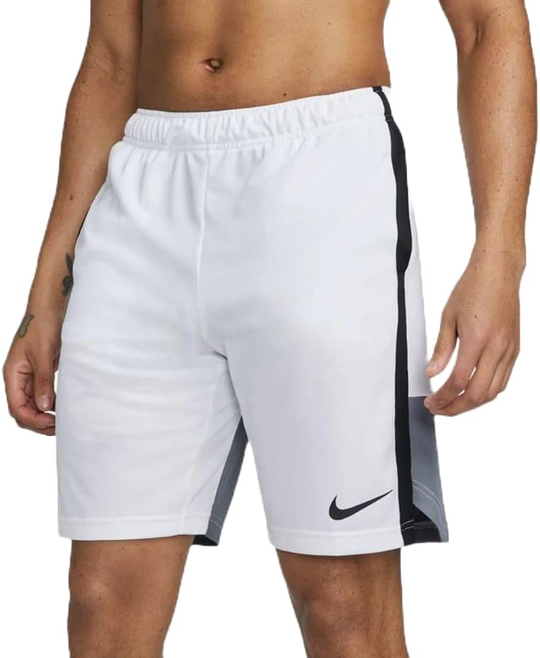 Мужские тренировочные шорты Nike Dri-FIT Knit Hybrid 9 дюймов, White
Мужские тренировочные шорты Nike Dri-FIT Knit Hybrid 9 дюймов, White