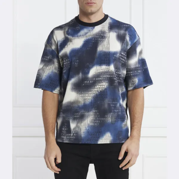 Футболка классического кроя Armani Exchange, синий
Футболка классического кроя Armani Exchange, синий