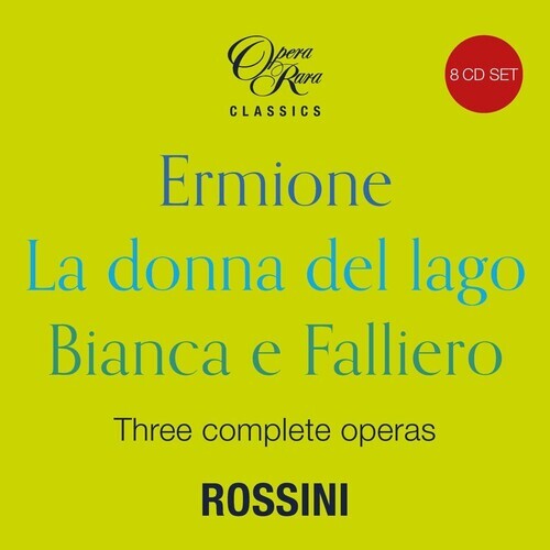 CD диск Kunde, Gregory: Rossini in 1819 - Three Complete Operas (Ermione La donna del lago Bianca e Falliero)
CD диск Kunde, Gregory: Rossini in 1819 - Three Complete Operas (Ermione La donna del lago Bianca e Falliero)