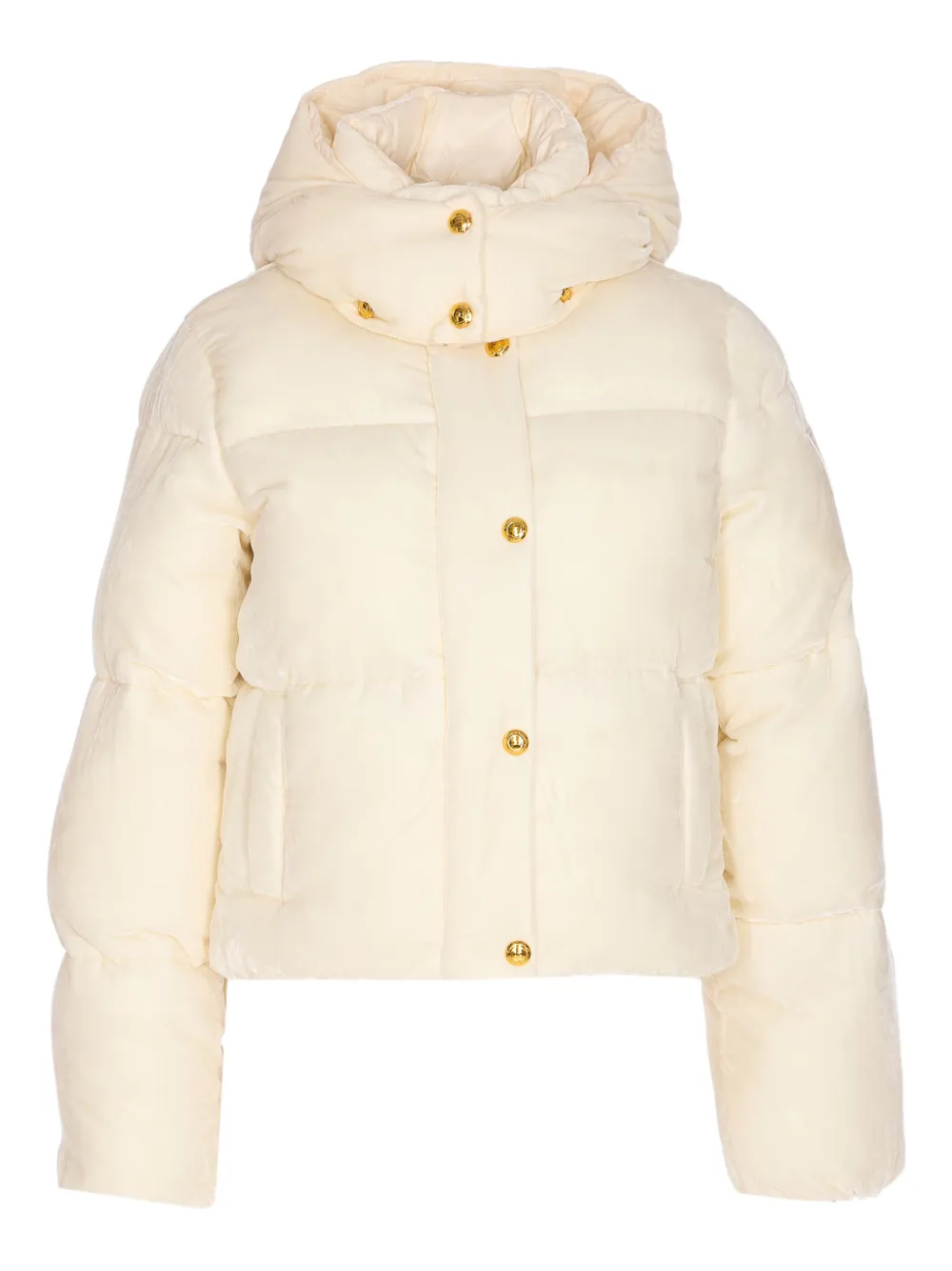 Вельветовый стеганый пуховик Elisabetta Franchi, белый
Вельветовый стеганый пуховик Elisabetta Franchi, белый