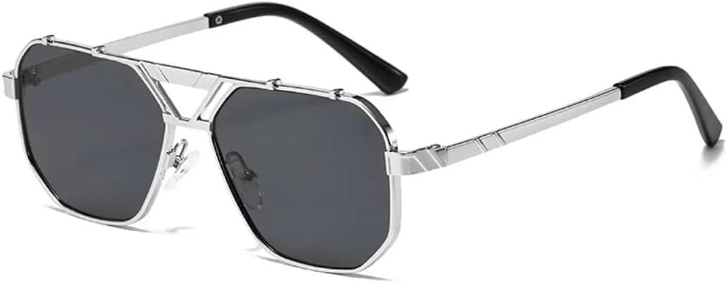 Солнцезащитные очки для мужчин и женщин - защита UV400 - металлические двойные перемычки, градиентные линзы, для занятий спортом на открытом воздухе и вождения LXLHWN, Tyj533-6
Солнцезащитные очки для мужчин и женщин - защита UV400 - металлические двойные перемычки, градиентные линзы, для занятий спортом на открытом воздухе и вождения LXLHWN, Tyj533-6