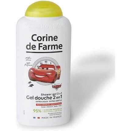 Cars Экстранежный гель для душа 2-в-1 для очищения тела и волос, Corine De Farme
Cars Экстранежный гель для душа 2-в-1 для очищения тела и волос, Corine De Farme