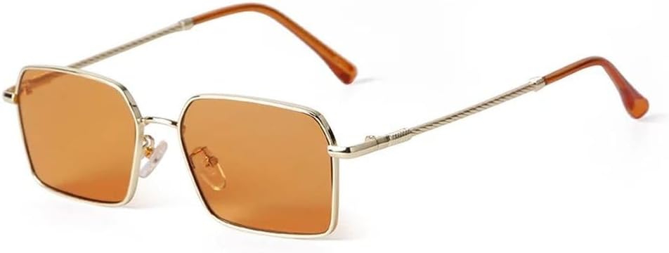 Модные прямоугольные солнцезащитные очки для женщин и мужчин, коричневые с синим оттенком, узкая металлическая оправа, дорожные солнцезащитные очки для мужчин UV400, SUN1300 Generic, C2
Модные прямоугольные солнцезащитные очки для женщин и мужчин, коричневые с синим оттенком, узкая металлическая оправа, дорожные солнцезащитные очки для мужчин UV400, SUN1300 Generic, C2