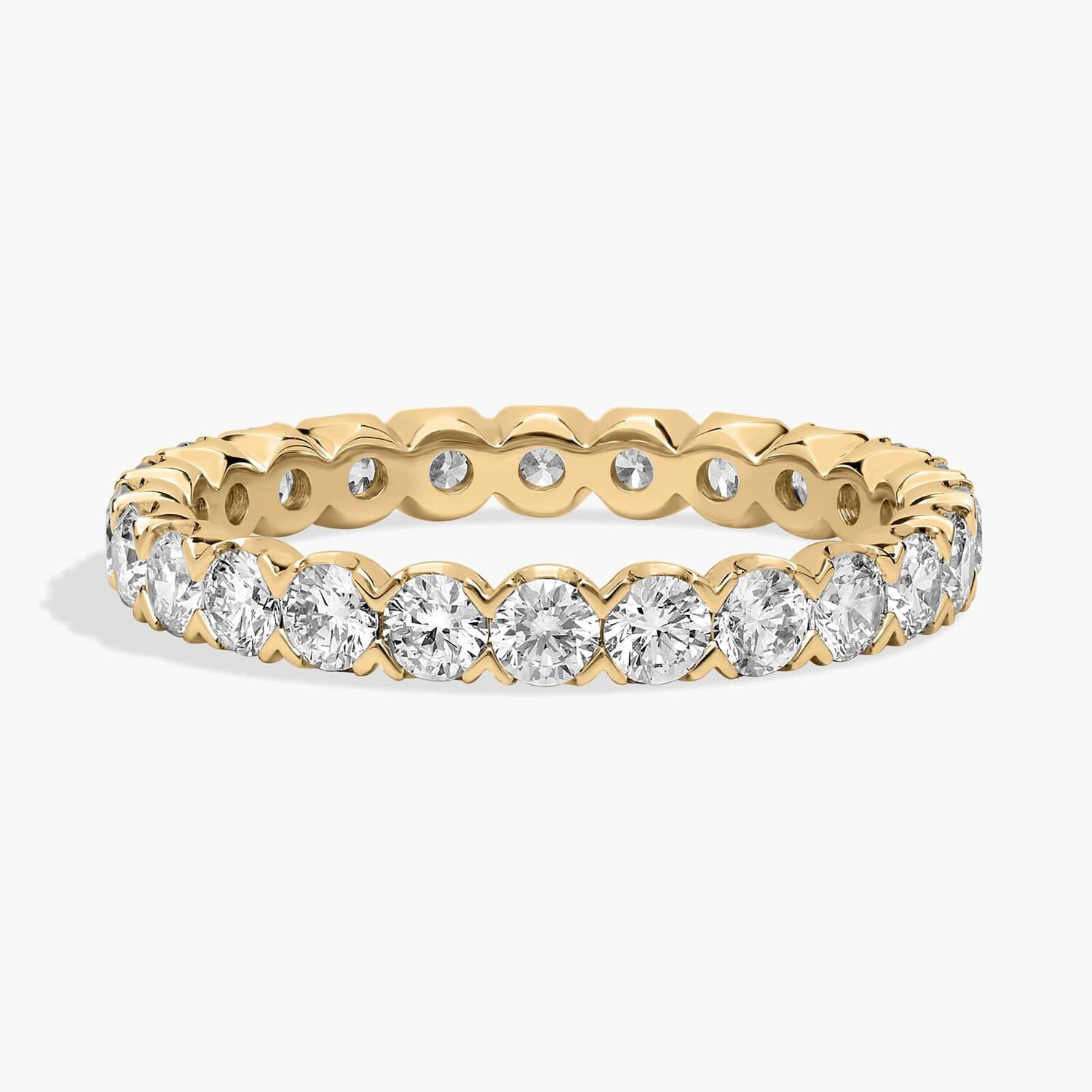 Кольцо с бриллиантами «Рыбий хвост» из желтого золота 14 карат (1 1/2 карата, чистота - HI / SI1-SI2) Blue Nile 
Кольцо с бриллиантами «Рыбий хвост» из желтого золота 14 карат (1 1/2 карата, чистота - HI / SI1-SI2) Blue Nile