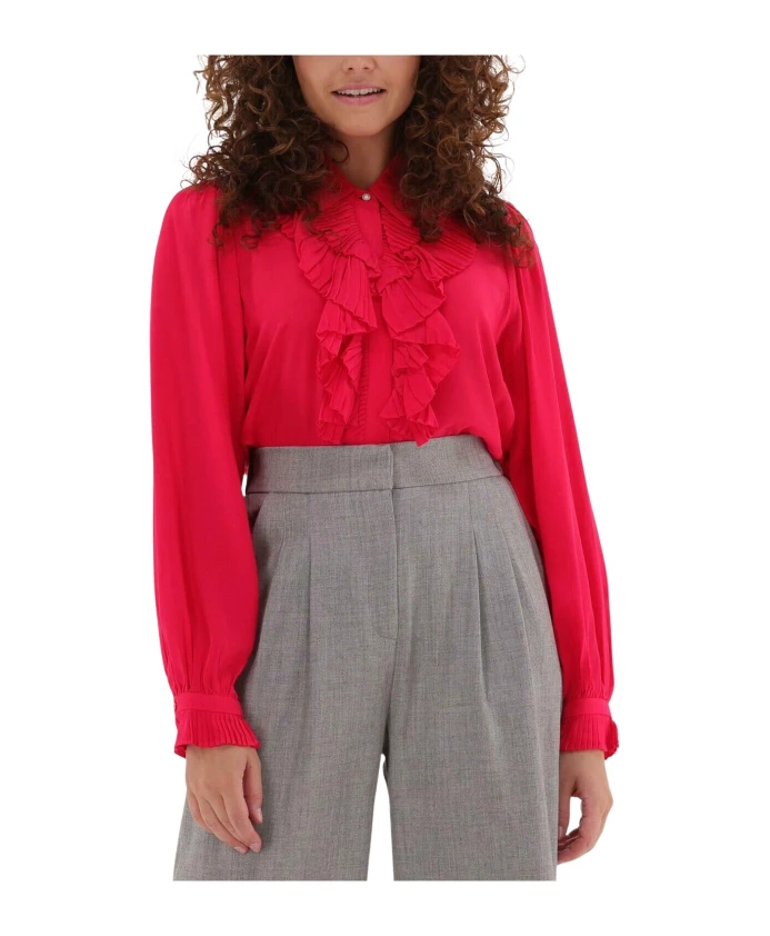 Блузка цвета фуксии Suncoo, розовый
Блузка цвета фуксии Suncoo, розовый