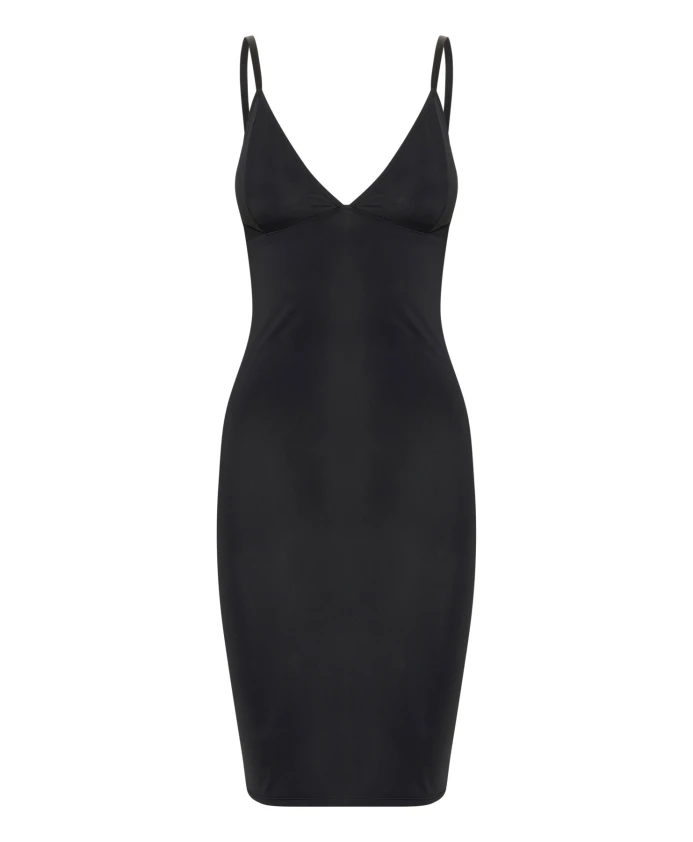 Элегантное черное платье на тонких бретелях Gestuz, черный
Элегантное черное платье на тонких бретелях Gestuz, черный