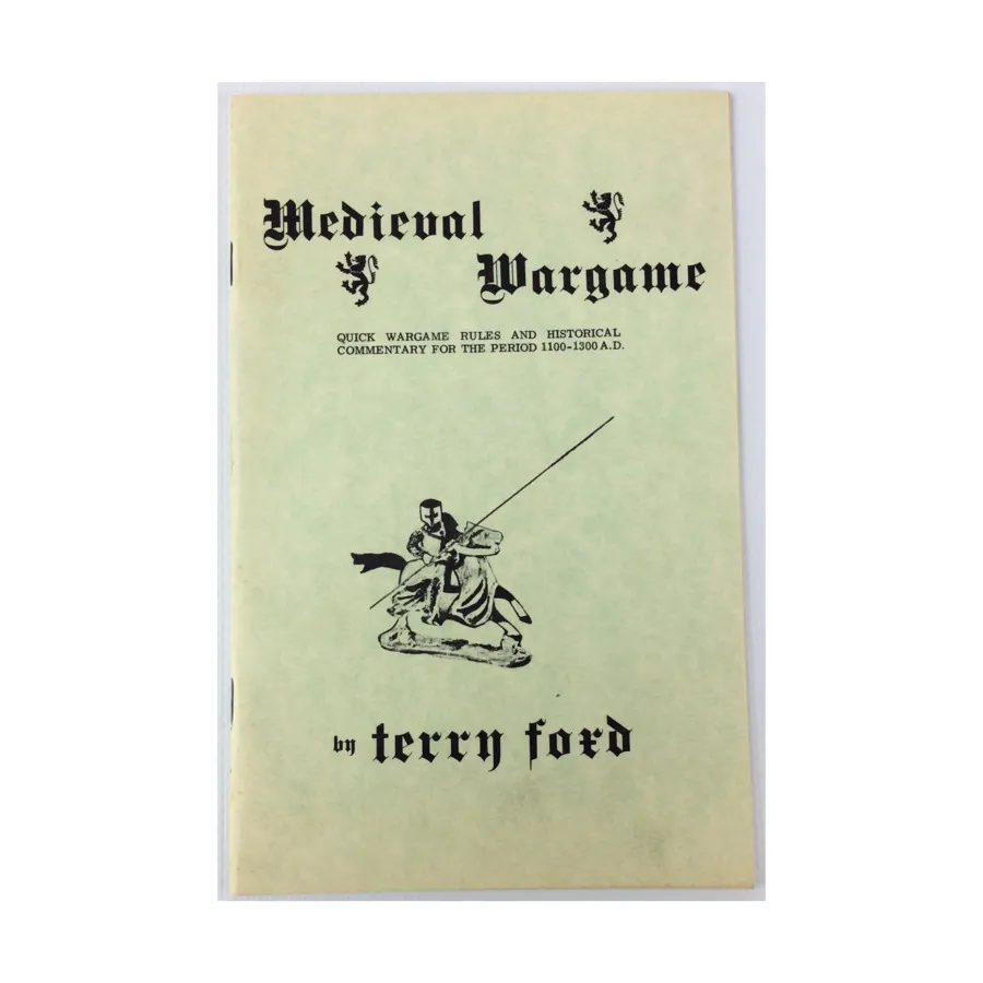 Средневековые военные игры — правила на период 1100–1300 гг. н.э., War Gaming Rules (Z&M Enterprises)
Средневековые военные игры — правила на период 1100–1300 гг. н.э., War Gaming Rules (Z&M Enterprises)