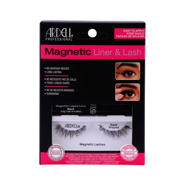 Магнитные накладные ресницы и карандаш для подводки глаз Ardell
Магнитные накладные ресницы и карандаш для подводки глаз Ardell