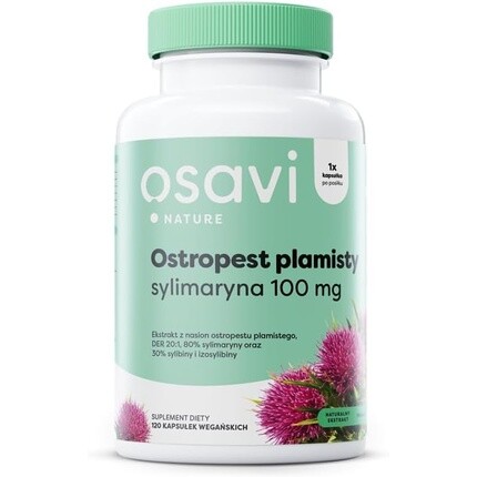 Осави расторопша силимарин 100 мг 120 веганских капсул Osavi
Осави расторопша силимарин 100 мг 120 веганских капсул Osavi