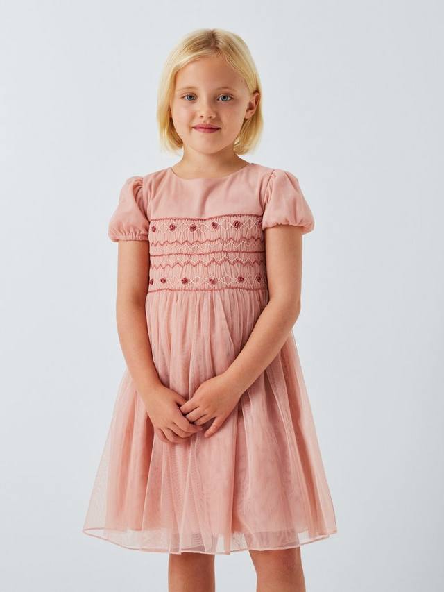 Детское платье для праздника с вышивкой из тюля John Lewis Heirloom Collection, Misty Rose
Детское платье для праздника с вышивкой из тюля John Lewis Heirloom Collection, Misty Rose