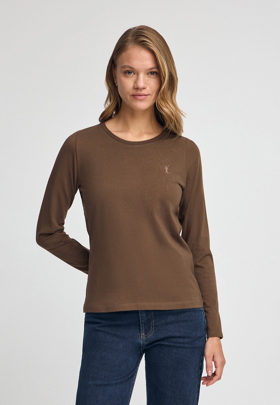 Топ Polo Club LONG SLEEVE, Dark Brown/Brown
Топ Polo Club LONG SLEEVE, Dark Brown/Brown