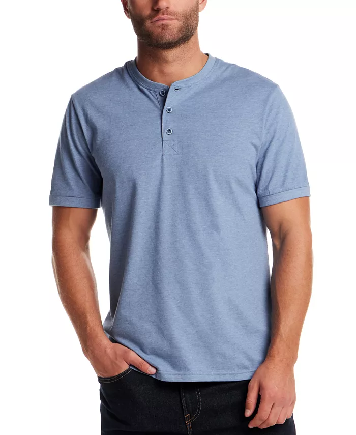 Мужская хлопковая рубашка-поло с микро-полосками Regular-Fit Weatherproof Vintage, синий
Мужская хлопковая рубашка-поло с микро-полосками Regular-Fit Weatherproof Vintage, синий