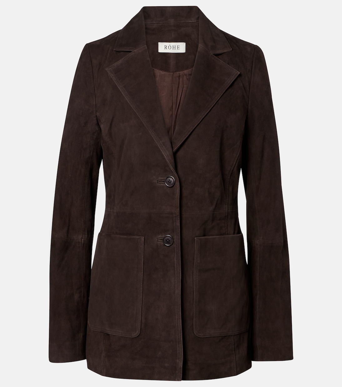 Замшевый блейзер Róhe, Dark Chocolate
Замшевый блейзер Róhe, Dark Chocolate