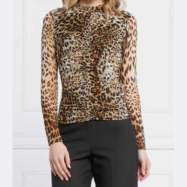 Зачарованная блузка приталенного кроя Marciano Guess, коричневый
Зачарованная блузка приталенного кроя Marciano Guess, коричневый