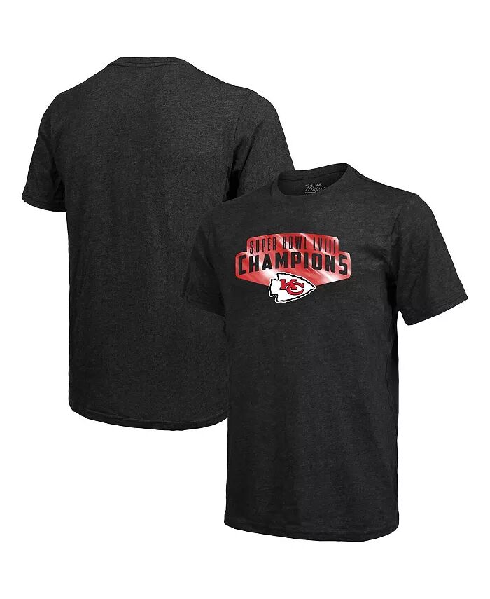 Черная футболка Kansas City Chiefs Super Bowl LVIII Champions Tri-Blend Majestic
Черная футболка Kansas City Chiefs Super Bowl LVIII Champions Tri-Blend Majestic