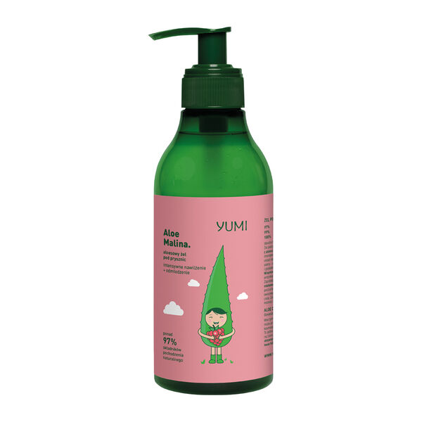 Гель для душа Алоэ, 400 мл Yumi Aloe malina 
Гель для душа Алоэ, 400 мл Yumi Aloe malina