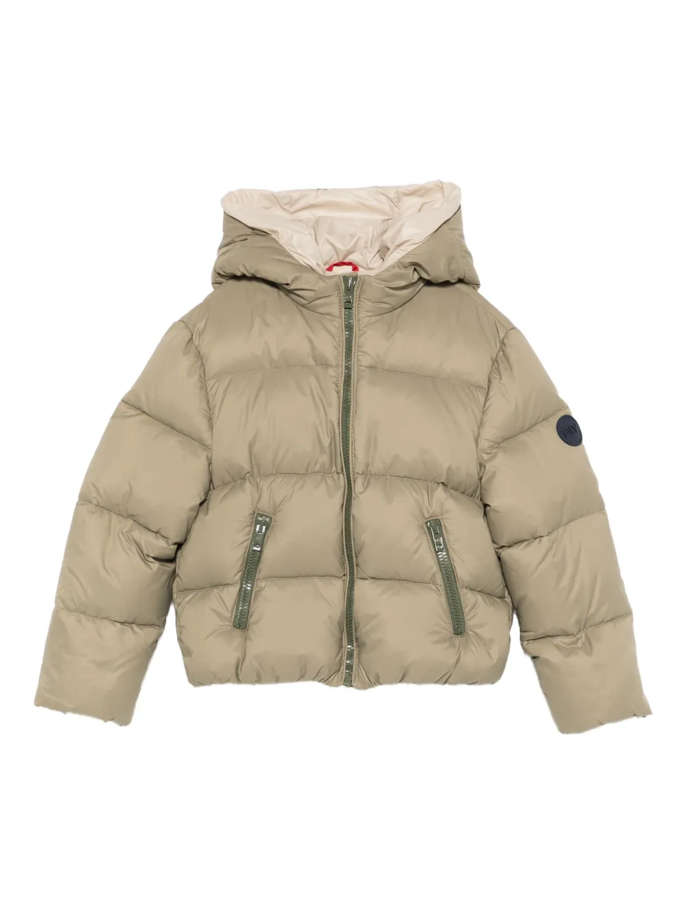 Пуховик с капюшоном Fay Kids, зеленый
Пуховик с капюшоном Fay Kids, зеленый