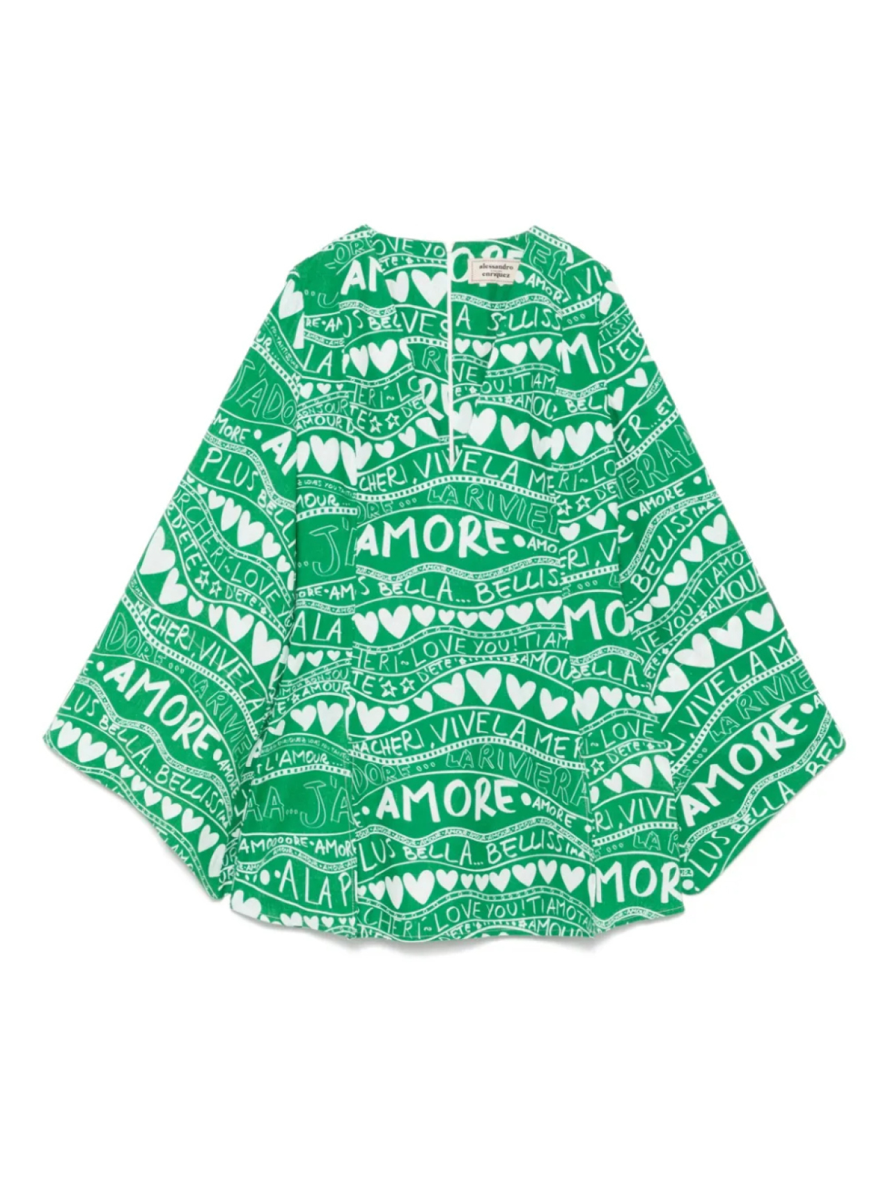 Alessandro enriquez платье мини с принтом, зеленый
Alessandro enriquez платье мини с принтом, зеленый