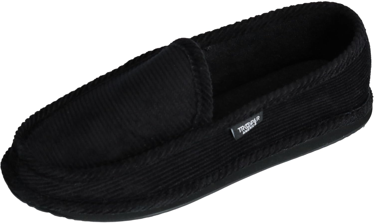 Мужские замшевые тапочки Trooper America на резинке, черный
Мужские замшевые тапочки Trooper America на резинке, черный