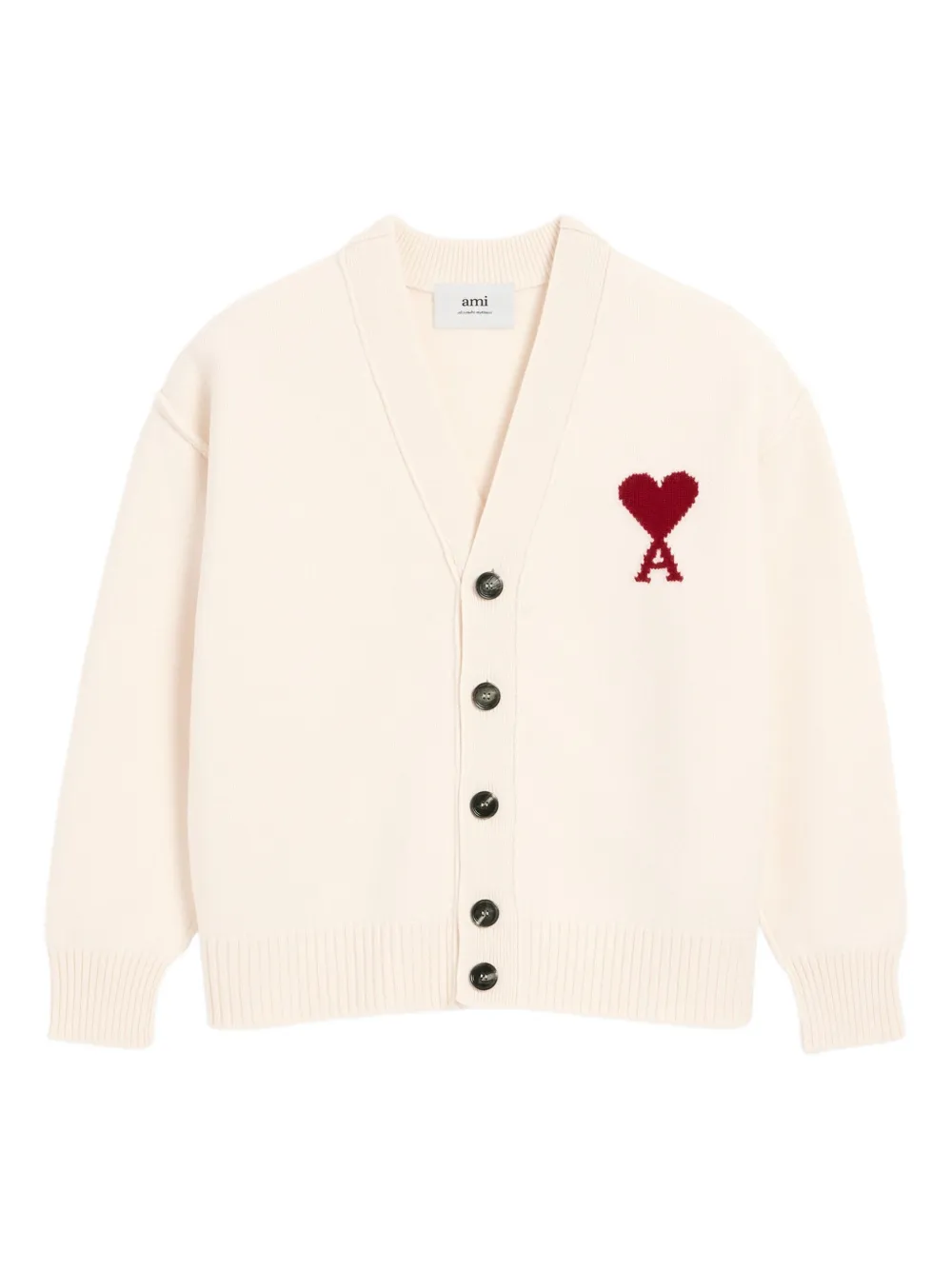 Шерстяной кардиган с монограммой Ami de Coeur AMI Paris, нейтральный
Шерстяной кардиган с монограммой Ami de Coeur AMI Paris, нейтральный