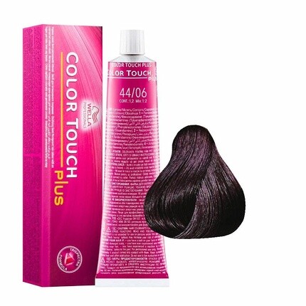 Color Touch Plus Краска для седых волос 44/06 60мл, Wella
Color Touch Plus Краска для седых волос 44/06 60мл, Wella