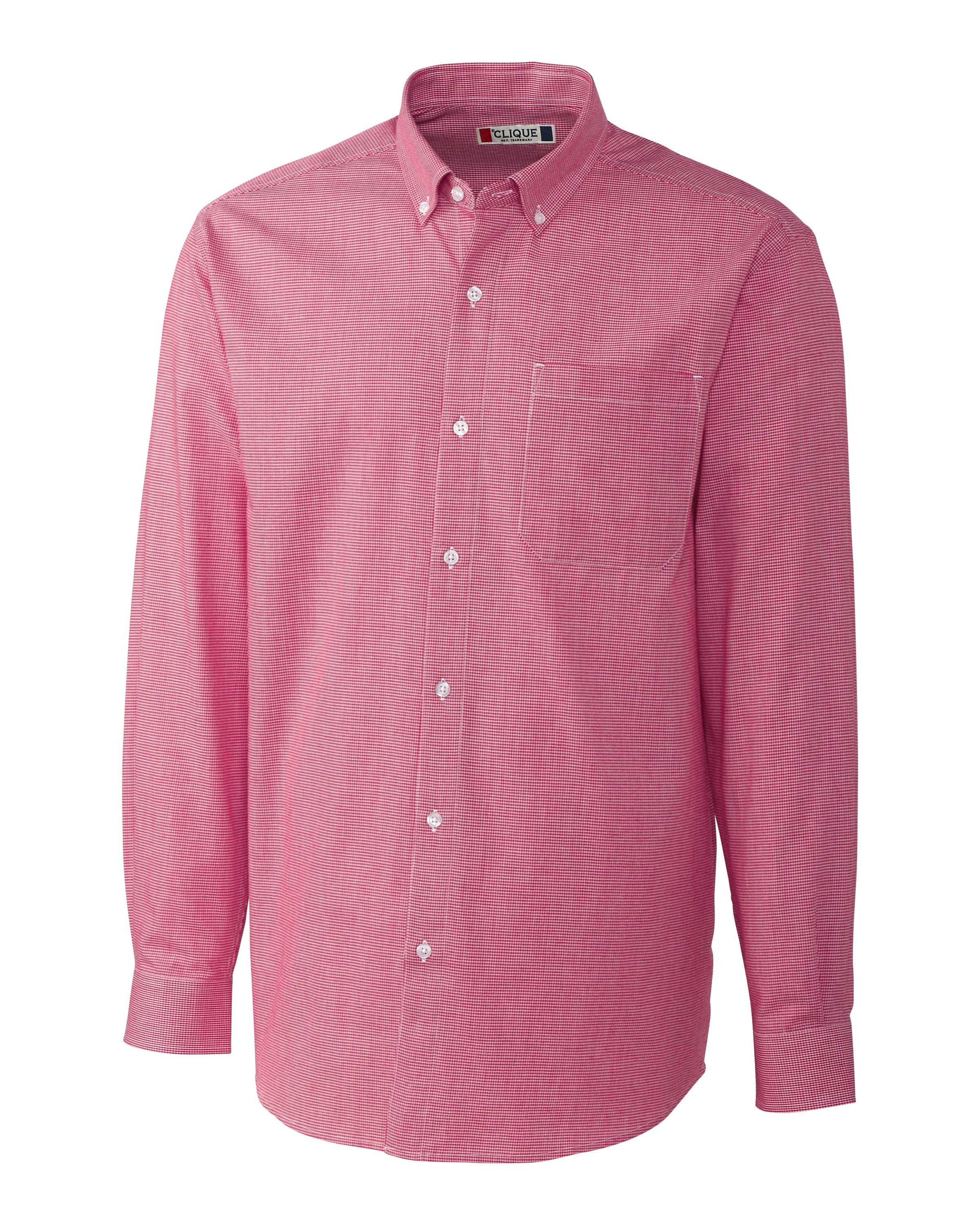 Рубашка мужская Clique, красный/белый
Рубашка мужская Clique, красный/белый