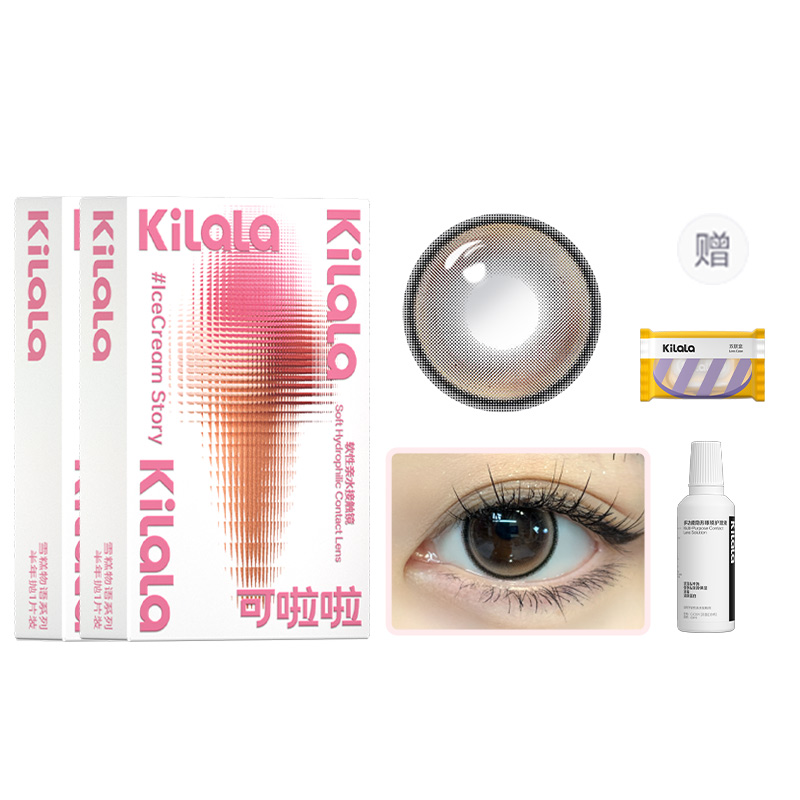 Kilala Контактные линзы Ice Cream Story полугодовой замены 1 шт *2 с подарочной упаковкой и раствором для ухода
Kilala Контактные линзы Ice Cream Story полугодовой замены 1 шт *2 с подарочной упаковкой и раствором для ухода