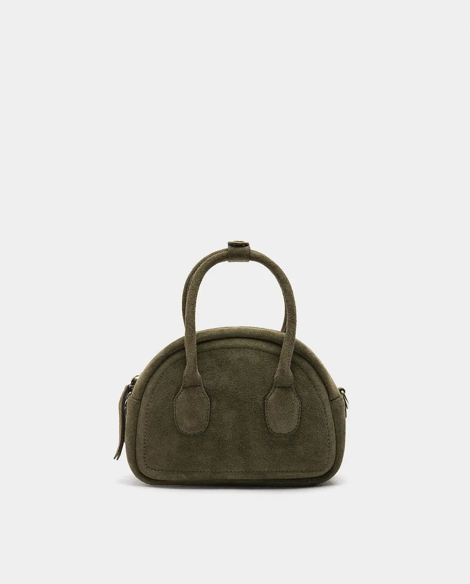 Кожаная сумка ручной работы, которую можно носить через плечо в стиле боулинг, с застежкой-молнией, гладкая Parfois, зеленый
Кожаная сумка ручной работы, которую можно носить через плечо в стиле боулинг, с застежкой-молнией, гладкая Parfois, зеленый