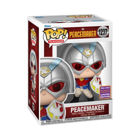 Funko POP! Телевизор, коллекционная фигурка, DC Peacemaker, ограниченный выпуск
Funko POP! Телевизор, коллекционная фигурка, DC Peacemaker, ограниченный выпуск