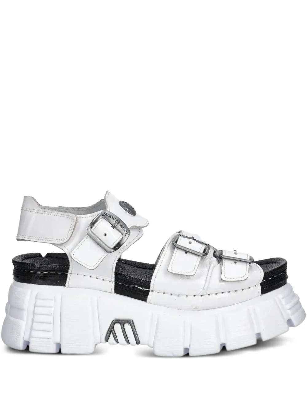 Сандалии на платформе с пряжками NEW ROCK, белый
Сандалии на платформе с пряжками NEW ROCK, белый