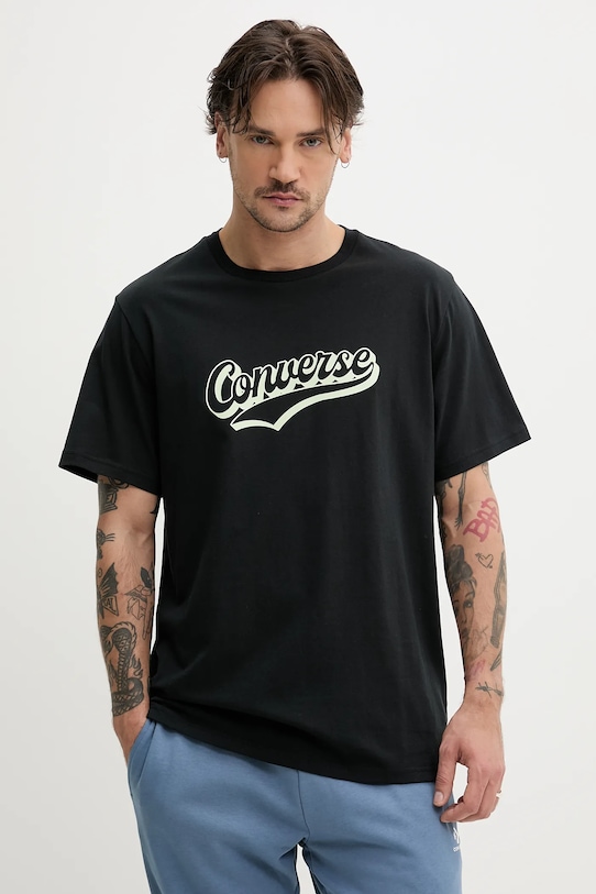 Хлопковая футболка Converse, черный
Хлопковая футболка Converse, черный