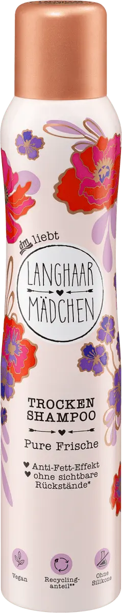 Сухой шампунь 200мл Langhaarmädchen
Сухой шампунь 200мл Langhaarmädchen